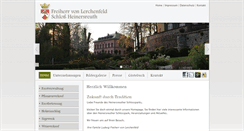 Desktop Screenshot of lerchenfeld-heinersreuth.de